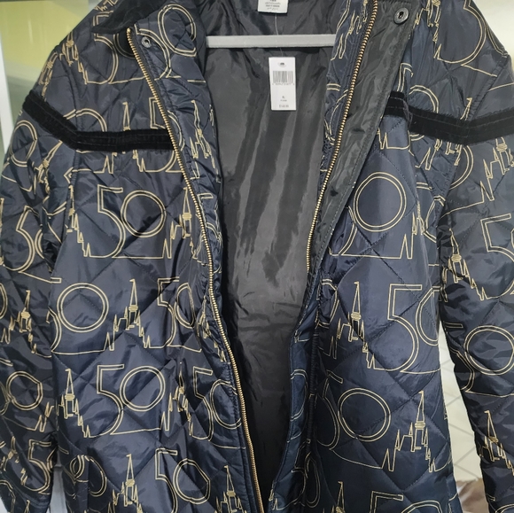 Walt Disney World 50th Anniversary Quilted Jacket For Adults Size XL - Picture 3 of 5